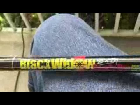 black widow fishing pole instructions Ready Rig Telescopic Poles BLACK WIDOW CANE POLE REVIEW!