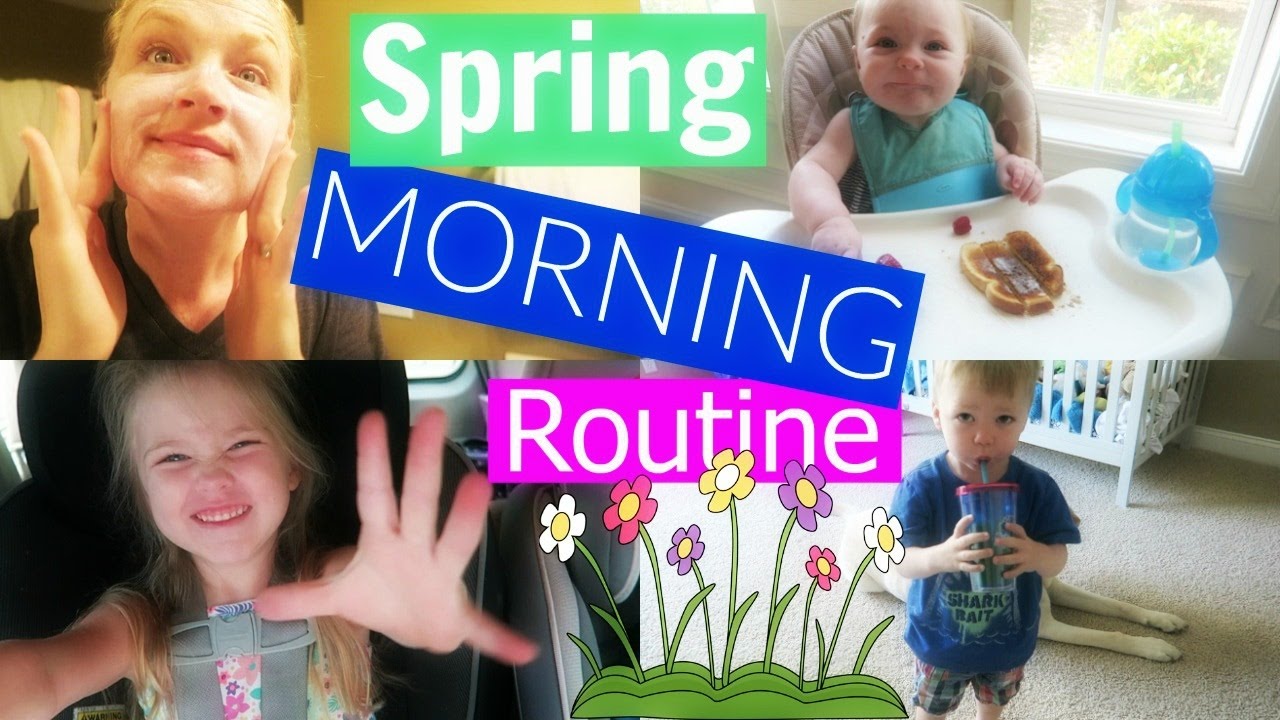 SPRING MORNING ROUTINE - YouTube