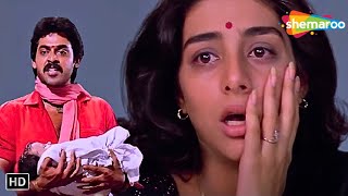 CLIMAX - माँ को कर दिया बच्चे से अलग - Coolie Raja - Venkatesh, Tabu - Hindi Dubbed Movie - HD