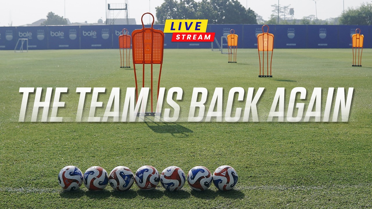🔴 [LIVE] - Latihan Perdana PERSIB Menyambut Musim 26/27 Bersama Igor Tolic