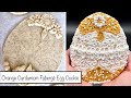 How to Make an Orange Cardamom Tea Fabergé Egg Sugar Cookie | How to Pipe Intricate Cookies at Home