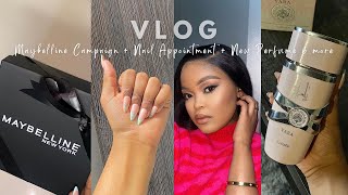 VLOG: MAYbelline Campaign (PR drop & Unboxing) + Nail Appointment + New Perfume & more