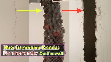 How to remove cracks on wall | Chicken mesh | Removing cracks permanently