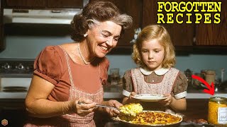 25 FORGOTTEN Side Dishes from Grandma’s Cookbooks That Have Disappeared!