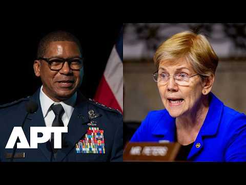 Video Elizabeth Warren Presses TRANSCOM Chief Over Americans Stranded In Middle East | APT