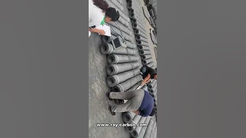 Operation video of graphite electrodes