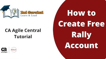 How to Create Free Rally Account | Free CA Agile Central Account | Agile Central  tutorial