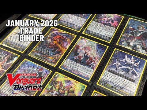 My Cardfight Vanguard Tradle Sale Binder For January 2026 