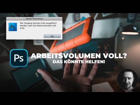 😲 Arbeitsvolumen voll - Deine Lösung! #Photoshop