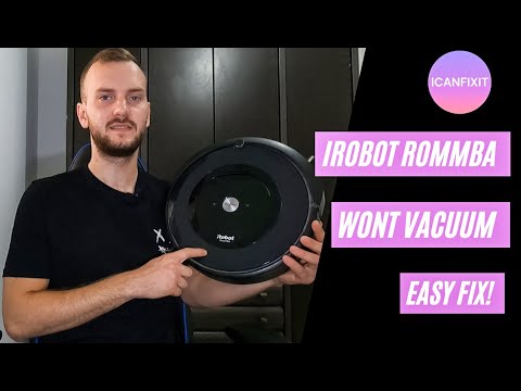 iRobot won't start vacuum - Easy Fix!