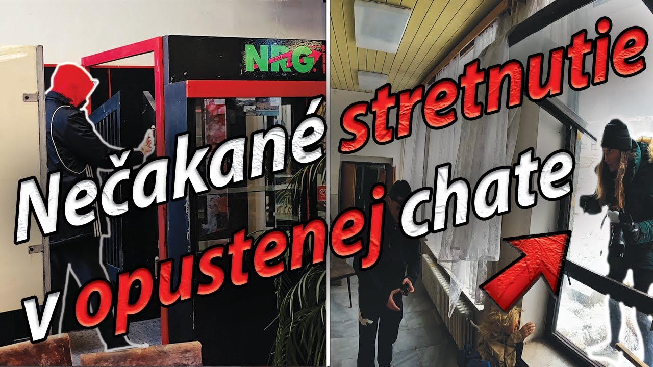 V OPUSTENEJ chate sme neboli sami! (Stretnutie s YouTubermi) 