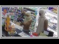 Barefoot Robbers Brandish Firearm In Deeragun Convenience Store | CCTV | Australia | 20190318