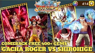 Comeback OPTS Free 400 Gems + Gacha Banner Roger vs Shirohige 🔥 One Piece Thousand Storm screenshot 5