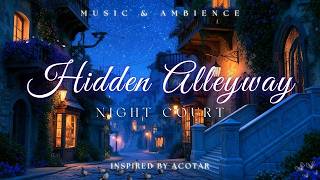 City of Starlight Quiet Lane - ACOTAR Inspired Music for Reading, Writing & Focus, Starry Sky