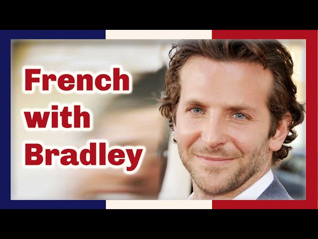 Bradley Cooper speaking french at American Bluff premiere in