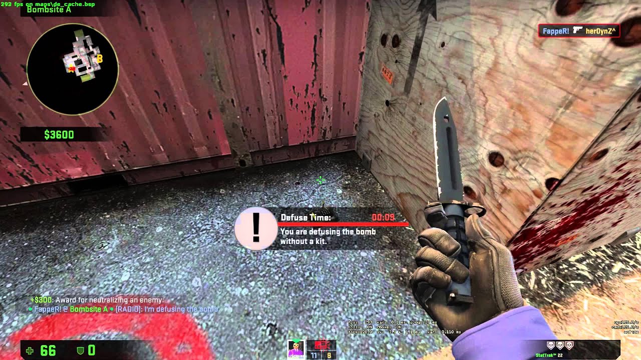 CS:GO l TrappeR! Highlights l Faceit De_Cache! - YouTube