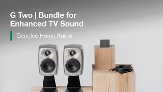 G Two Transform Your Tv Experience With Genelec Stereo Pair For Tv