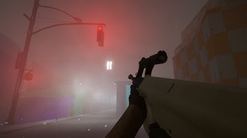 Rainy Alley - Mood Piece Blockout (Unity 2017.1)
