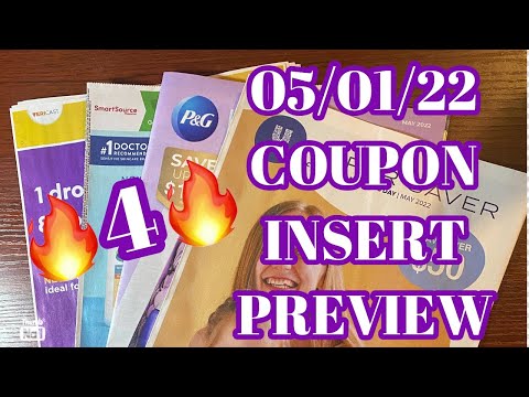 May 01, 2022 Coupon Insert Preview (4 Inserts) 🔥Hot Coupons🔥