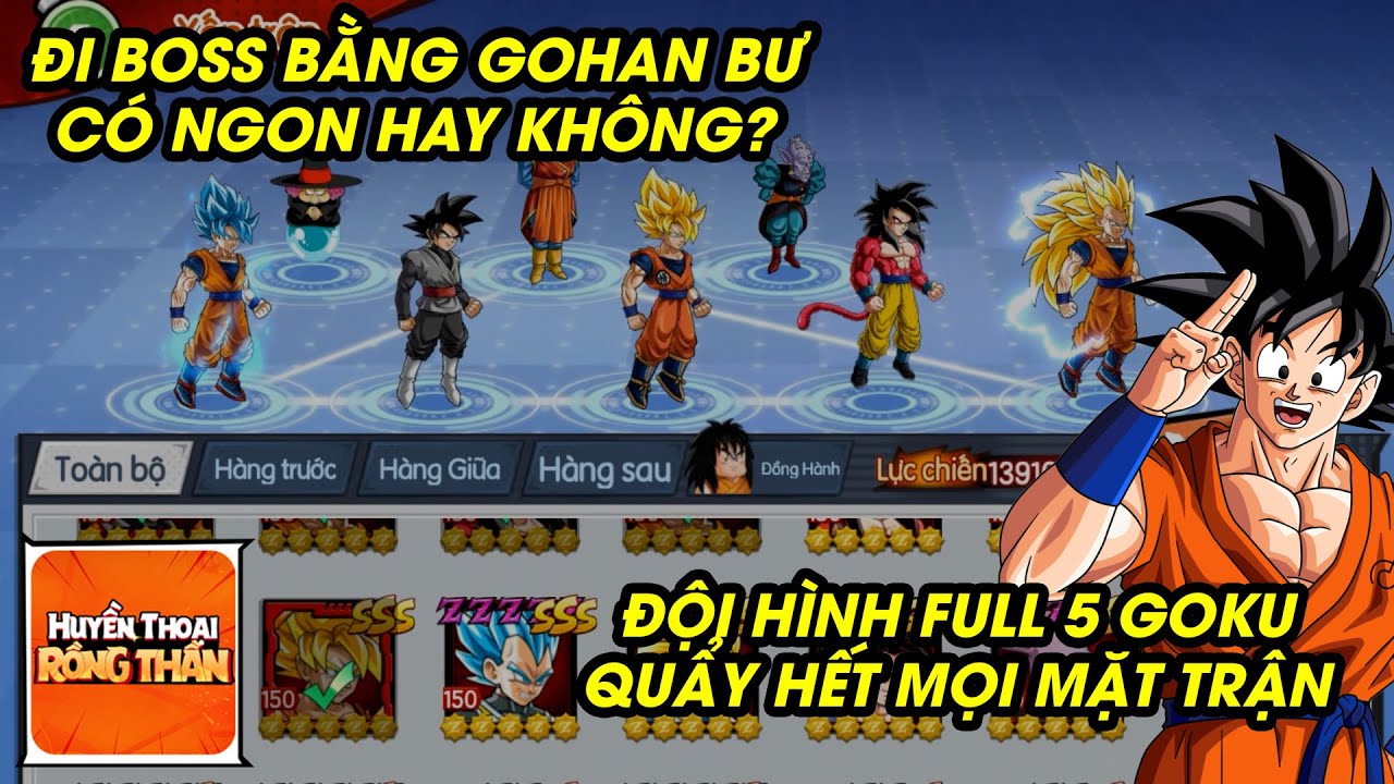 Bạn đã sẵn sàng đối đầu với BOSS bằng Gohan Bư? Kenz cùng đồng đội sẽ giúp bạn chiến thắng trong cuộc phiêu lưu đầy hứng khởi. Sử dụng kỹ năng của Gohan Bư để đánh bại những kẻ thù đáng sợ và chiến thắng trên đường đua. Nhấn vào ảnh và tham gia vào cuộc chơi vô cùng thú vị này!