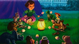 Toy Story 3  The Big Campout / Storybook read aloud