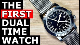 BEFORE the ROLEX GMT Master, pilots had THIS watch... a review of the Glycine Airman