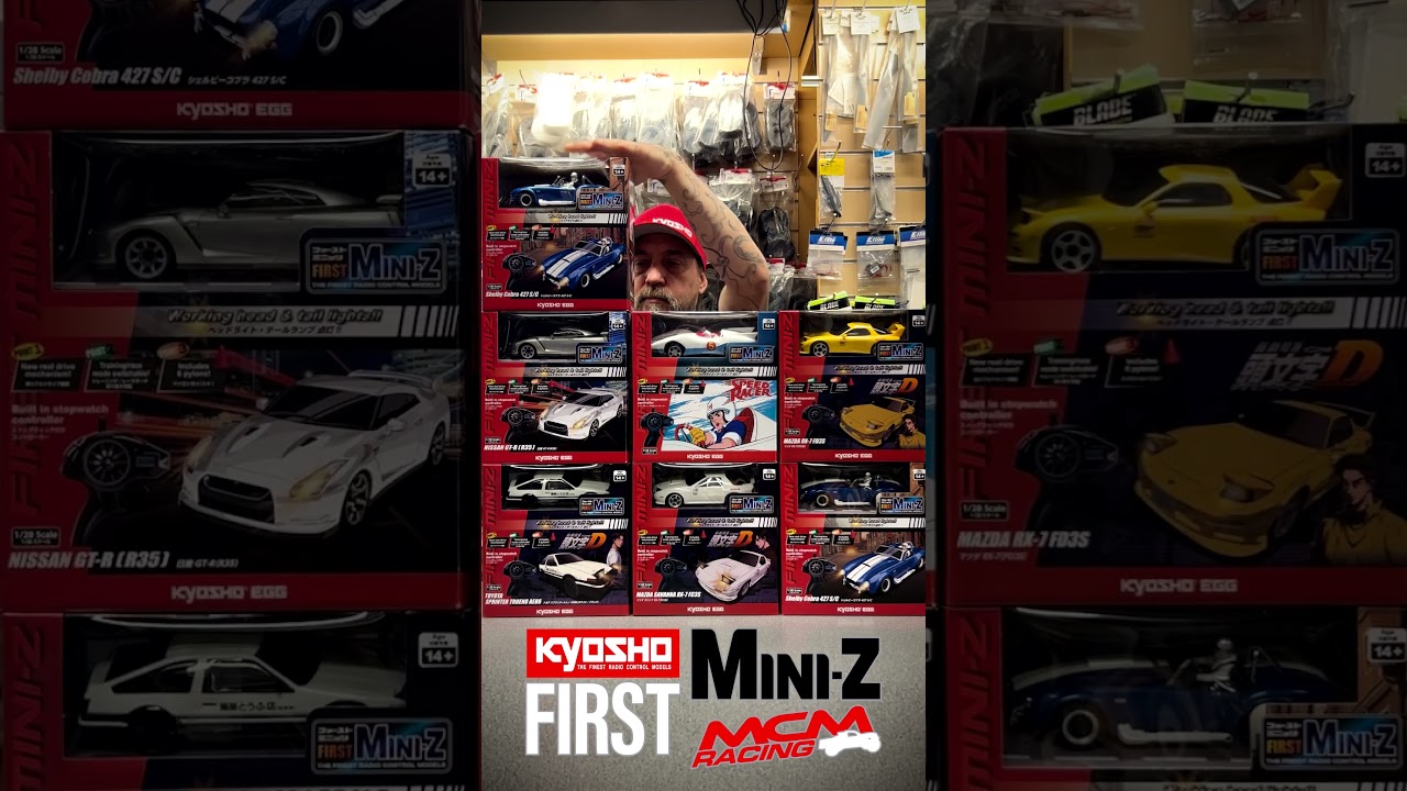 More! Kyosho FIRST Mini-Z