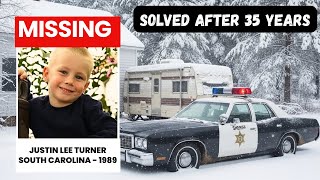 SOLVED:Justin Lee Turner, 5 Cold Case | South Carolina | Child Vanishes on Way to School(1989-2024)