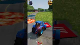 🚜⚡ 1000 KM/H Tractor Disaster! | BeamNG Crash