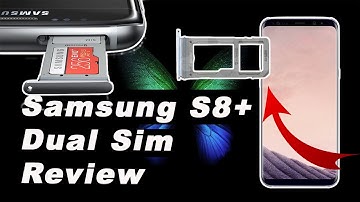 SAMSUNG S8 Plus Dual Sim SD Card | Tutorial 👍