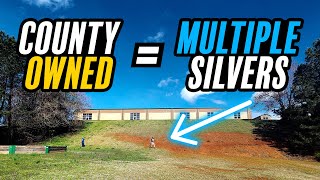 MULTIPLE SILVERS! Metal Detecting In Public Areas Owned By The County!