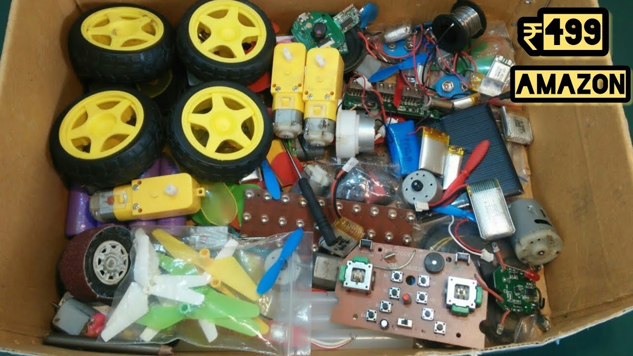 DC Motor Project Kit | DC motor Science Project Kit Unboxing | From School Project Kit |