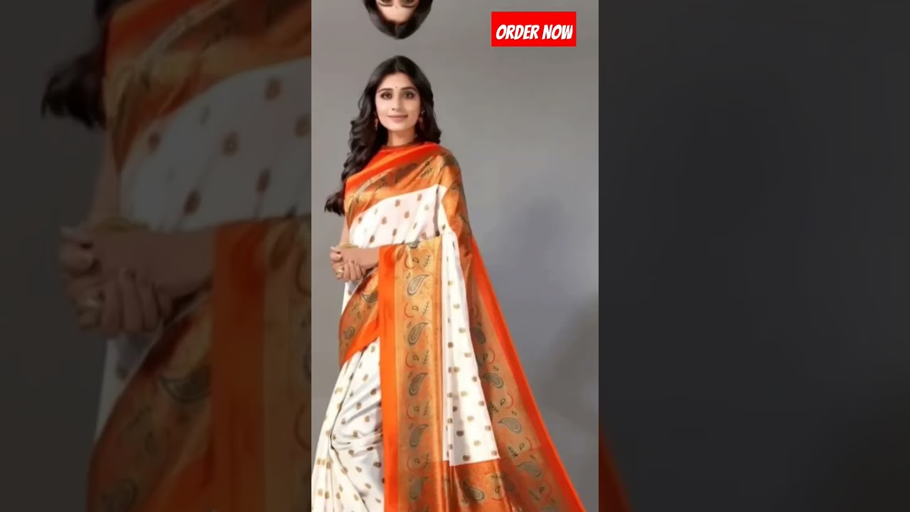 Printed kosa silk saree||