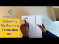 Unboxing of My Business Formation Kit