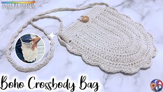 CROCHET “Boho” Crossbody Bag | Tutorial