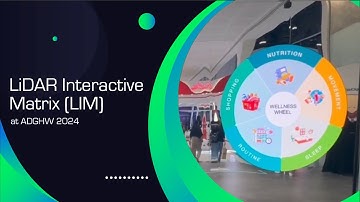 Interactive Health Engagement: LiDAR Matrix at ADNEC by T-REX