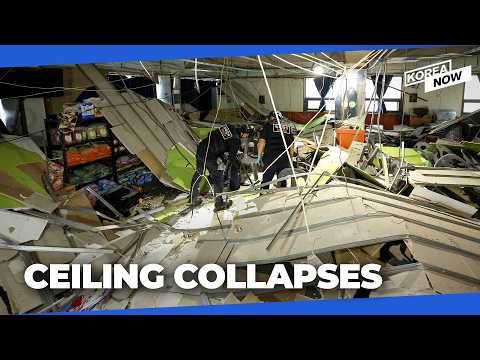 38 injured in ceiling collapse at Daegu commercial building
