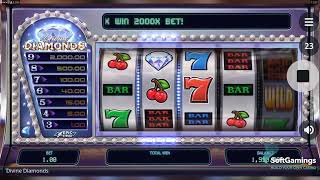 Microgaming - Divine Diamonds - Gameplay Demo screenshot 4