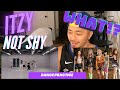 ITZY - PROESSIONAL DANCER REACTS TO ITZY "Not Shy" Dance Practice