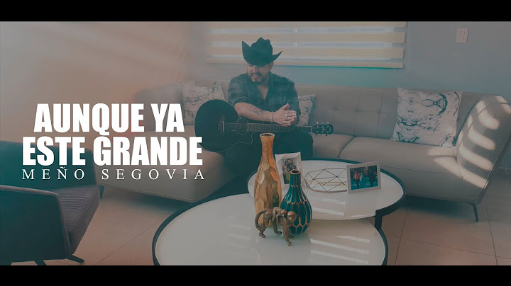 Vas a llorar con esta canción 😢 Aunque ya este Grande - Meño Segovia