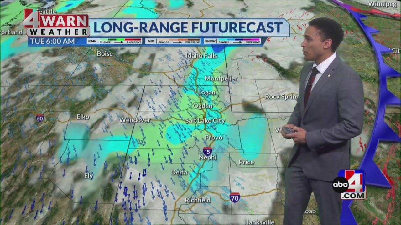 Warmer temps expected before cold front moves in - YouTube