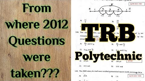 TRB Polytechnic 2020 best preparation strategy/crack trb polytechnic lecturer exam/tips/trb exam