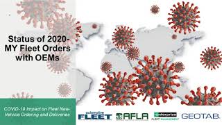 Webinar: COVID-19 Impact on Fleet New-Vehicle Ordering & Deliveries