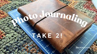Photo journaling with a home printer #journalcommunity #photojournaling
