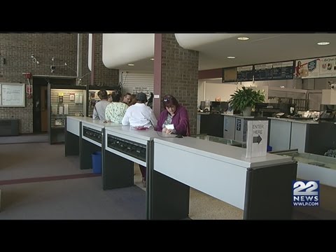 Post Office filled with last minute tax filers