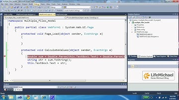 Debugging ASP.NET Web Page