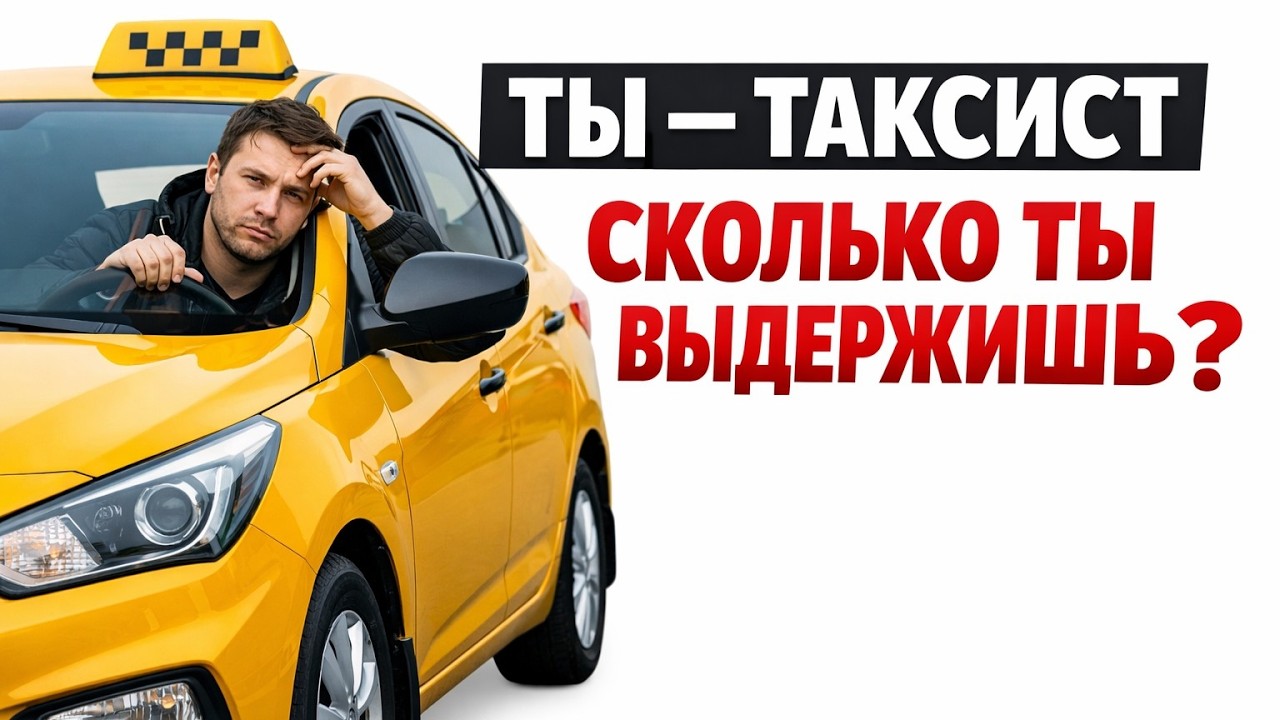 ИЗ ТАКСИ НЕ ВЫЙТИ: ИСТОРИЯ ОДНОГО ВОДИТЕЛЯ
