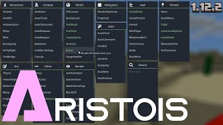 The Most OP Minecraft 1.12.2 Hacked Client (FREE) Aristois Client