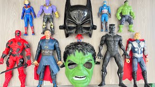 Avenger and ultraman toys- Spiderman, superman, ironman, batman, captainamerican, hulk