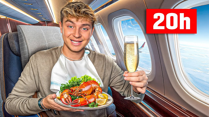 20h in der besten BUSINESS CLASS der Welt!